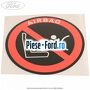 Emblema atentie airbag Ford Mondeo 1993-1996 1.8 i 16V 112 cai  | Foto 1 #6BB952F58E