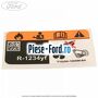 Eticheta valori aer conditionat R1234YF Ford EcoSport 2019-2023 1.5 TDCi EcoBlue 4x4 125 cai diesel | Foto 1 #F22EB52330