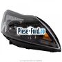 Far H1/H7 dreapta negru Ford Focus 2008-2011 1.4 80 cai  | Foto 3 #DE0937854D