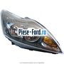 Far H1/H7 dreapta negru Ford Focus 2008-2011 1.8 TDCi 115 cai  | Foto 2 #1732FE71B3
