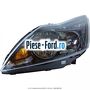 Far H1/H7 stanga negru Ford Focus 2008-2011 1.6 TDCi 109 cai  | Foto 2 #ED0F5E344C