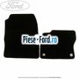 Front mat set, black velvet with logo Ford Focus 2011-2014 1.0 EcoBoost 125 cai benzina | Foto 4 #1398AF4B56