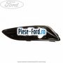 Grila proiector stanga, ornament cromat titanium Ford Fiesta 2013-2017 1.0 EcoBoost 125 cai benzina