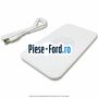 Incarcator wireless smartphone dedicat Ford culoare alb
