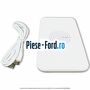 Incarcator wireless smartphone dedicat Ford culoare alb Ford S-Max 2007-2014 2.3 160 cai benzina