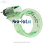 Inel iluminat soclu bricheta verde Ford Focus C-Max 2003-2007 1.8 125 cai benzina