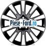 Janta aliaj 17 inch, 10 spite argintiu inchis Ford Focus 2011-2014 1.6 Ti 105 cai benzina