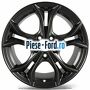 Janta aliaj 17 inch, 5 spite duble model Y argintiu premium Ford Focus 2019-2023 1.5 EcoBoost 182 cai benzina | Foto 2 #C7BDA021E0