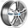 Janta aliaj 17 inch, 5 spite duble nichel Ford Focus 2014-2018 1.5 TDCi ECOnetic 105 cai diesel