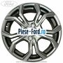 janta aliaj 17 inch, 7 spite gri rado Ford Fiesta 2017-2023 1.0 EcoBoost 124 cai benzina | Foto 2 #38C60C9223
