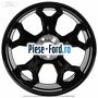 Janta aliaj 18 inch, 5 spite duble design Y negru Ford Focus 2019-2023 1.5 EcoBlue 120 cai diesel | Foto 1 #9D954F03BC