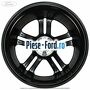 Janta aliaj 19 inch, 5 spite duble negru panther Ford Focus 2014-2018 1.5 TDCi ECOnetic 105 cai diesel | Foto 3 #74176C2E59