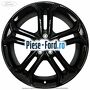Janta aliaj 19 inch, 5 spite duble negru panther Ford Focus 2014-2018 2.0 TDCi 150 cai diesel | Foto 2 #8FDCC04071