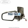 Oglinda stanga reglaj electric cu rabatare Ford Fiesta 2005-2008 1.3 60 cai benzina