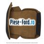Perna de scaun de rezerva pentru cutii de transport Caree Smoked Pearl Ford Fiesta 2013-2017 1.0 EcoBoost 100 cai benzina