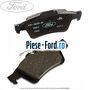 Premium rear disc brake pads 265/271/280 mm Ford Focus 2011-2014 1.0 EcoBoost 125 cai benzina | Foto 2 #D191721D67