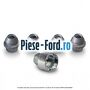 Set antifurt janta aliaj cromat Ford Fiesta 2013-2017 1.0 EcoBoost 125 cai benzina