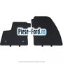 Set covorase fata cauciuc negru dupa an 01/2012 Ford C-Max 2011-2015 1.6 Ti 105 cai benzina