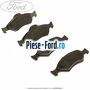 Set placute frana fata fara ABS Ford Ka 1996-2008 1.3 i 70 cai  | Foto 2 #1C4DA48426