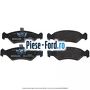 Set placute frana fata lungime 140 mm Ford Fiesta 1996-2001 1.6 16V Sport 103 cai benzina | Foto 1 #CB61A4FAAA