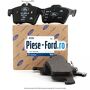 Set placute frana spate disc 265/271/280 mm premium Ford Kuga 2013-2016 1.6 EcoBoost 150 cai benzina