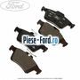 Set placute frana spate disc 265/271/280 mm premium Ford Tourneo Connect 2013-2018 1.5 TDCi 75 cai  | Foto 3 #2FE56B221A
