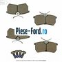 Set placute frana spate Ford Focus 1998-2004 1.8 DI/TDDi 75 cai diesel | Foto 4 #D909CC4EAA