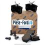 Set placute frana spate model confort Ford Fiesta 2013-2017 1.5 TDCi 95 cai diesel