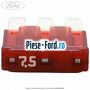 Siguranta 7.5 A maro 3 pini Ford Fiesta 2013-2017 1.6 TDCi 95 cai diesel | Foto 2 #B29DDD3AAA