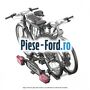 Suport 2 biciclete spate Uebler F22 Ford S-Max 2007-2014 2.0 EcoBoost 203 cai benzina