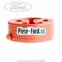 Tampon esapament culoare rosie Ford Fiesta 2013-2017 1.6 ST 182 cai benzina | Foto 2