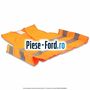 Vesta semnalizatoare, portocalie Ford Fiesta 2013-2017 1.0 EcoBoost 100 cai benzina | Foto 2