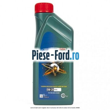 1 Ulei Ford 0W20 Castrol Magnatec 1L Ford Focus 2011-2014 1.0 EcoBoost 125 cai #4818E83375