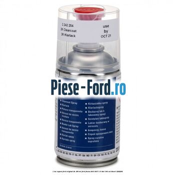 1 Lac vopsea Ford original 2K 250 ML Ford Fiesta 2013-2017 1.5 TDCi 100 cai #5818B916EB