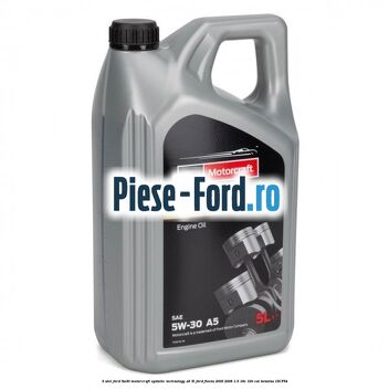 5 Ulei Ford 5W30 Motorcraft Syntetic Technology A5 5L Ford Fiesta 2005-2008 1.6 16V 100 cai #2577EB9E00