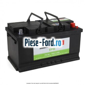 Acumulator 75 AH Start Stop Ford S-Max 2007-2014 2.3 160 cai #F624FE605A Acumulator 75 AH Start Stop Ford S-Max 2007-2014 2.3 160 cai #F624FE605A