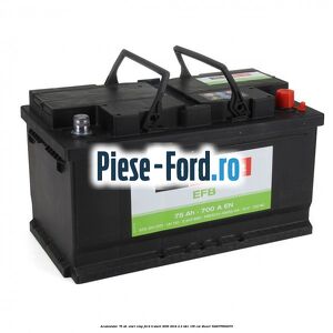 Acumulator 75 AH Start Stop Ford Transit 2006-2014 2.2 TDCi 136 cai #418B83E123