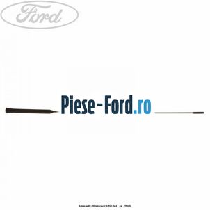 Antena audio 550 mm cu surub filet Ford Tourneo Connect 2013-2018 1.6 EcoBoost 150 cai #7462360385
