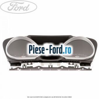 Bloc ceasuri bord 02/2007-03/2010 cu navigatie Ford S-Max 2007-2014 2.0 TDCi 115 cai #D686E1A9E9