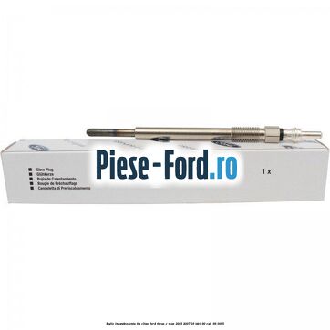 Bujie incandescenta, tip clips Ford Focus C-Max 2003-2007 1.6 TDCi 90 cai #5AF1D48A49