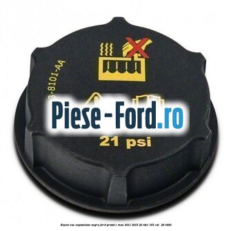 Buson vas expansiune negru Ford Grand C-Max 2011-2015 2.0 TDCi 163 cai #0F208C04DD