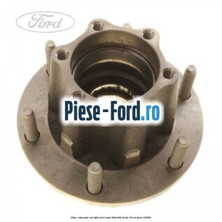 Butuc roata spate roti duble Ford Transit 2000-2006 2.4 TDE 115 cai #73F229E750