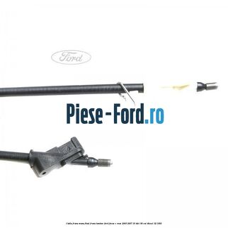 Cablu frana mana final, frana tambur Ford Focus C-Max 2003-2007 1.6 TDCi 90 cai #DBD18C8A87