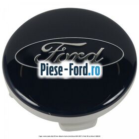 Capac centru janta aliaj 55 mm albastru lucios Ford Fiesta 2013-2017 1.6 TDCi 95 cai #76C738EF05