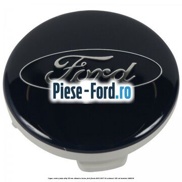 Capac centru janta aliaj 55 mm albastru lucios Ford Fiesta 2013-2017 1.0 EcoBoost 125 cai #DED15EB7BB