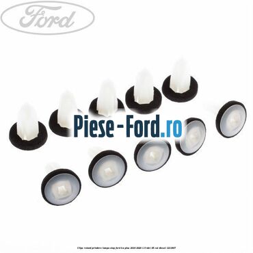 Clips rotund prindere lampa stop Ford Ka plus 2019-2020 1.5 TDCI 95 cai #44C53CBBEF