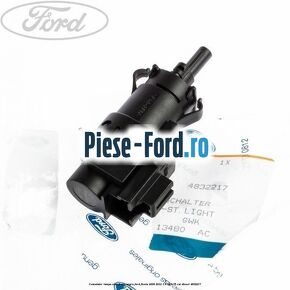 Comutator lampa stop frana negru Ford Fiesta 2008-2012 1.6 TDCi 75 cai