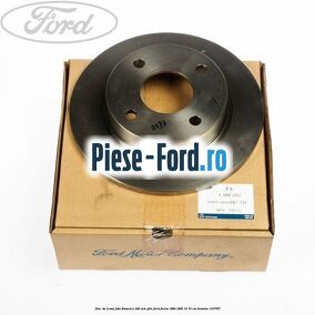 Disc de frana fata diametru 240 mm plin Ford Fiesta 1989-1996 1.4 73 cai #FE0054742A