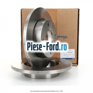 Disc frana fata diametru 240 mm plin Ford Fiesta 1989-1996 1.1 50 cai #2FCC9E9B2A