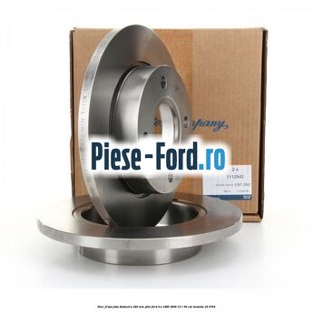 Disc frana fata diametru 240 mm plin Ford Ka 1996-2008 1.3 i 60 cai #A1295F44A7